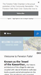 Mobile Screenshot of fenelonfallschamber.com